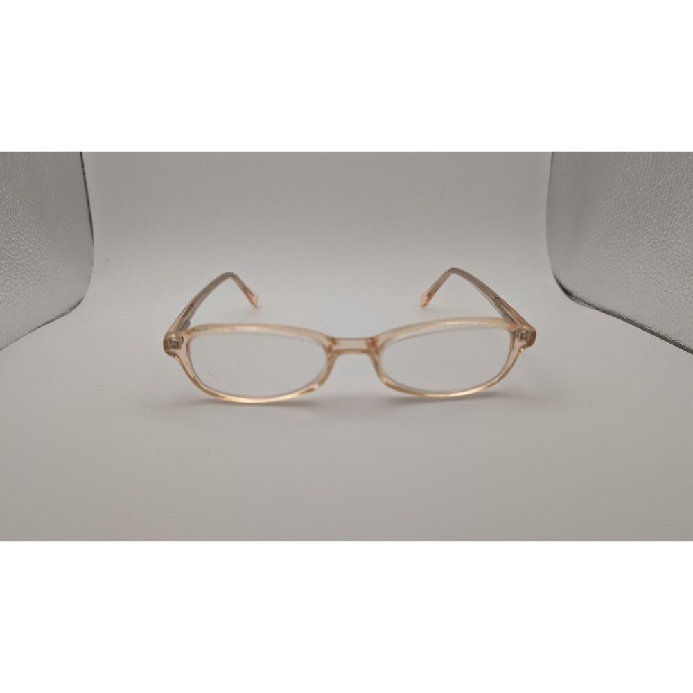 Baron Eyeglass BZ10 Frames Clear Peach